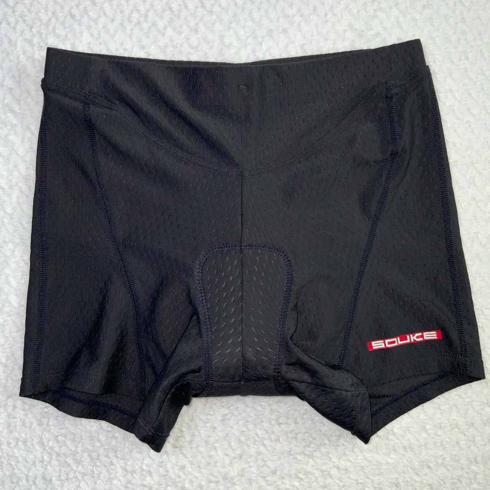 Soukesport compression cycling padded shorts